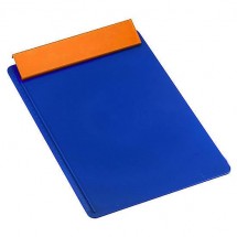 Schreibplatte DIN A4 - blau/orange