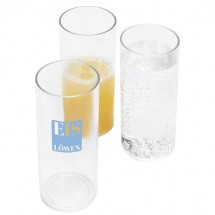Kunststoff-Longdrinkglas - glasklar