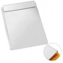 Schreibplatte DIN A4 - weiß/weiß