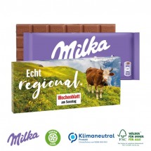 Schokolade von Milka, 100 g, Klimaneutral, FSC®