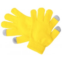 Handschuhe für Touchscreen Pigun - gelb