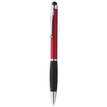 Touchpen mit Kugelschreiber Stilos - rot