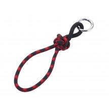 Schlüsselanhänger  CORDULA - rot, schwarz