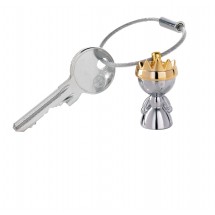Schlüsselanhänger LITTLE QUEEN - gold, silber