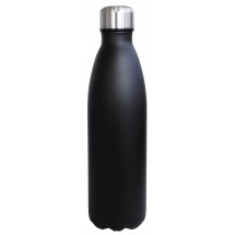 Vakuum Isolierflasche,  750ml schwarz