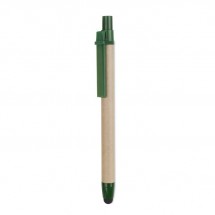 Kugelschreiber mit Stylus RECYTOUCH - grün