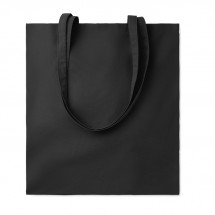 Baumwoll-Einkaufstasche, bunt COTTONEL COLOUR ++ - schwarz