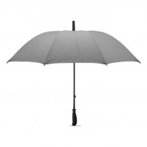Reflektierender Regenschirm VISIBRELLA - silber matt