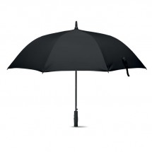 GRUSA Regenschirm mit ABS Griff schwarz