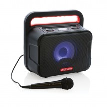 Motorola ROKR810 kabelloser & tragbarer Party-Speaker, schwa