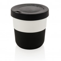 PLA Cup Coffee-To-Go 280ml, schwarz - schwarz