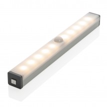 Wiederaufladbare LED Leiste mit Bewegungssensor, medium, sil