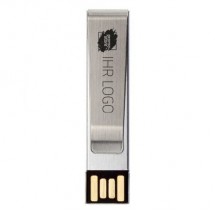 USB-Stick MONEYCLIP 1GB - silber