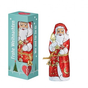 Lindt & Sprüngli Weihnachtsmann in Geschenkbox