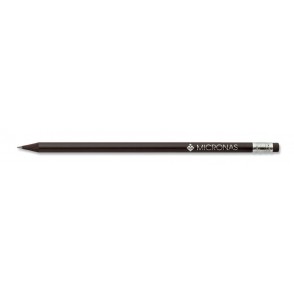 STAEDTLER Bleistift schwarz durchgefärbt mit Radiertip