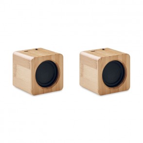 AUDIO SET 5.0 Wireless Lautsprecher-Set, Wood