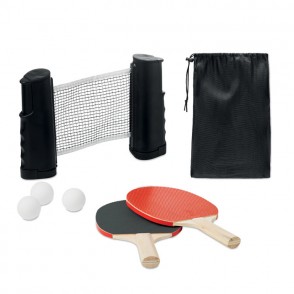 PING PONG Tischtennis-Set, Black