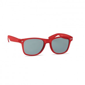 MACUSA Sonnenbrille RPET, Transparent red