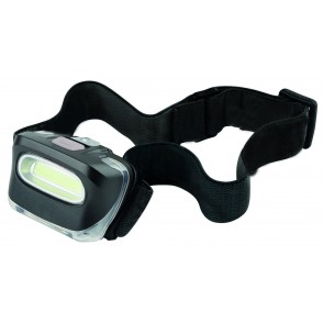 Metmaxx® LED MegaBeam Kopflampe "TopCOB" schwarz