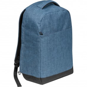 Rucksack aus Polyester, blau