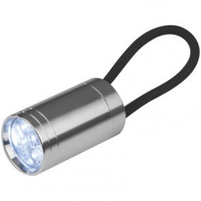 Taschenlampe mit schwarzem Silikon