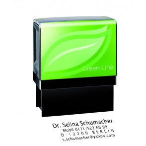 Stempelautomat " Green  Line" mit Digitaldruck