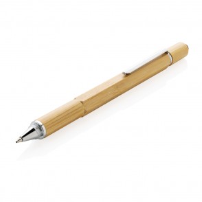 5-in-1 Bambus Tool-Stift, braun