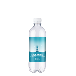 Mineralwasser, 0,5l  "Tube"
