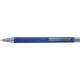 Kugelschreiber Touch mit Softtouch Oberfläche und Glanzgravur - Blau