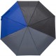 Regenschirm Quarter aus Pongee-Seide - Kobaltblau