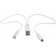 USB Ladekabel-Set Donau 4in1 - Weiß