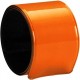 Snap-Armband, reflektierend - Orange