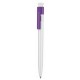 Kugelschreiber HOT - weiss/violett