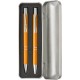 Stifte-Set Washington aus Aluminium - Orange