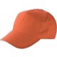 Baseball-Cap, 5 Panel - Orange
