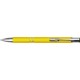 Kugelschreiber Albatros aus Metall mit Softtouch Oberfläche - Gelb