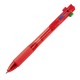 4in1 Kugelschreiber Neapel - rot