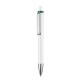 Kugelschreiber EXOS - weiss/minze-grün