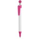 Kugelschreiber PUMPKIN-weiss/fuchsia-pink