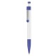 Kugelschreiber SPRING - weiss/azur-blau