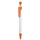 Kugelschreiber PUMPKIN-weiss/orange