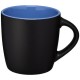 Riviera Keramik Tasse - schwarz,blau