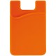 Telefon Silikon Kartenhalter - Orange