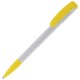 Kugelschreiber Deniro Hardcolour - Weiss / Gelb