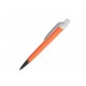 Kugelschreiber Prisma mit NFC-Tag, Orange / Weiss