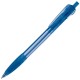 Kugelschreiber Cosmo Grip Transparent - Transparent Blau
