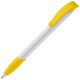 Kugelschreiber Apollo Hardcolour - Weiss / Gelb