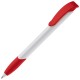 Kugelschreiber Apollo Hardcolour - Weiss / Rot