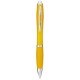Nash Kugelschreiber mit farbigem Schaft und Griff - gelb