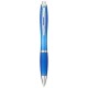 Nash Kugelschreiber mit farbigem Schaft und Griff - türkisblau